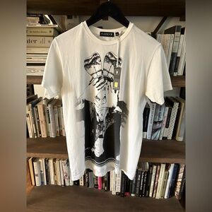 Authentic Limited Edition Iggy Pop Designed 2008 Rock The Rabbit Playboy Tee M